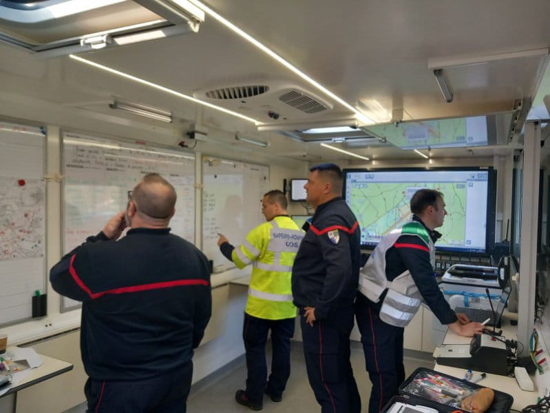 Image de Préfet Nouvelle-Aquitaine et Gironde - #Exercice 🚒| Fabien TULEU, sous-préfet de Lesparre-Médoc s'est rendu ce matin à #Avensan auprès des