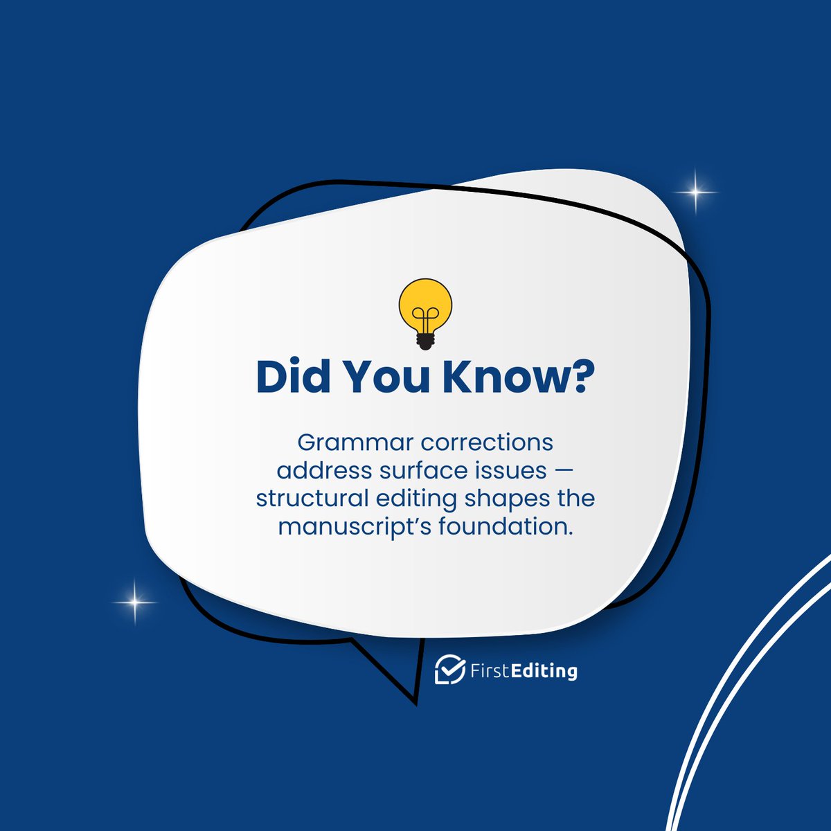 FirstEditing's tweet image. Strong developmental editing prepares manuscripts for serious review.

Refine your opening chapters → firstediting.com/book-editing-s…

#StructuralEditing #BookEditing #ManuscriptDevelopment #EditingSupport #FirstEditing #Authors #PublishingReady