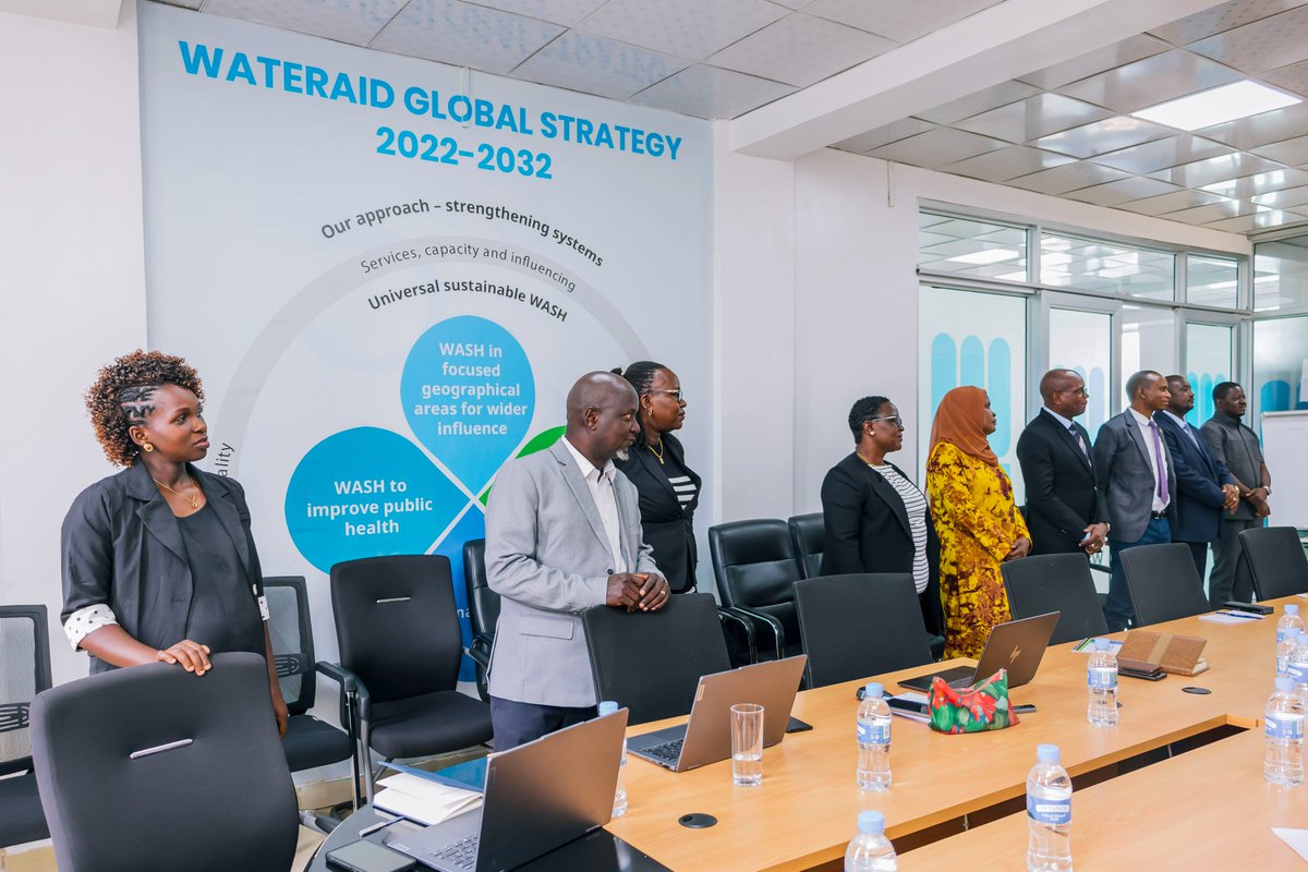 WateraidRwanda's tweet photo. We are pleased to welcome the delegation from @WaterAidTZ and the Government of Tanzania for a two-day learning and sharing visit to Rwanda, focused on strengthening WASH systems and collaboration. This morning, we held engaging discussions at our office, setting the stage for meaningful exchange and shared learning.

#LearningVisit
#PartnershipsForAction
