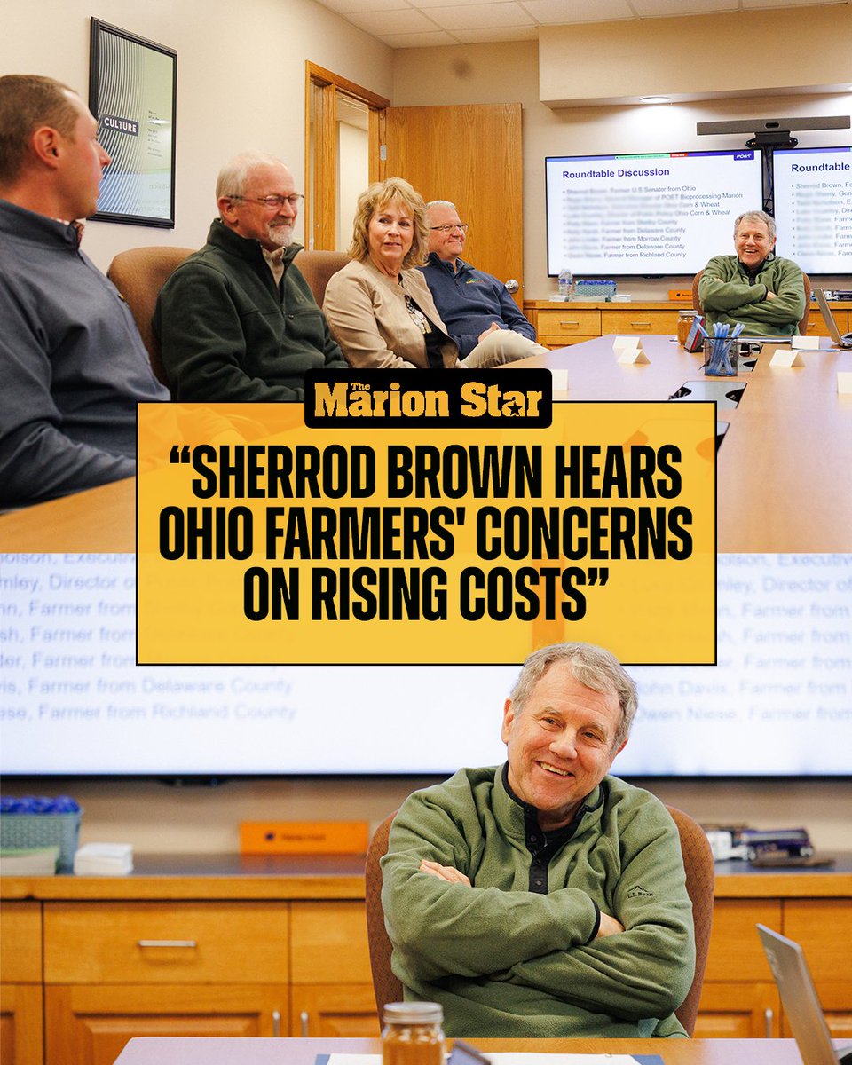 Sherrod Brown tweet media