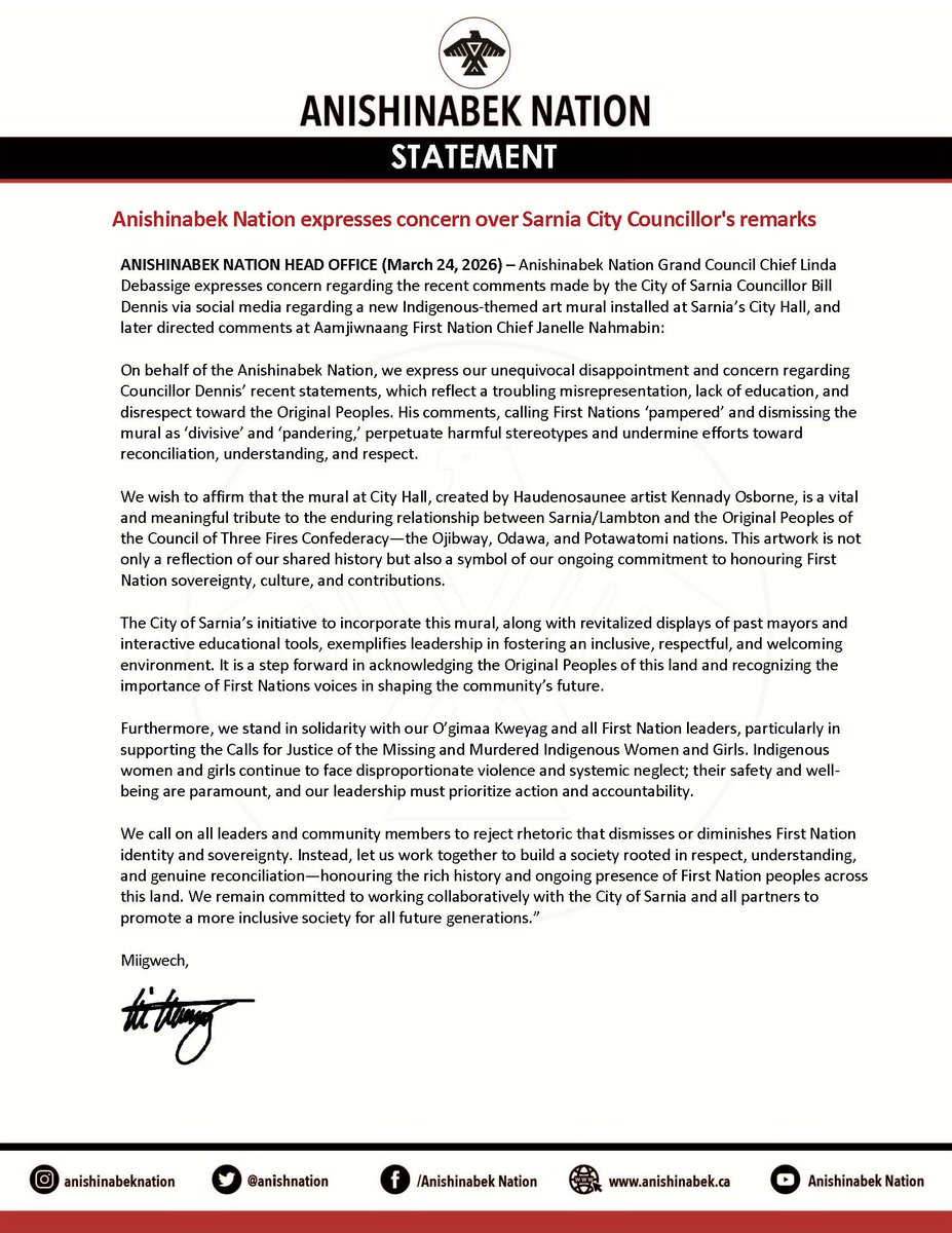 Anishinabek Nation tweet media