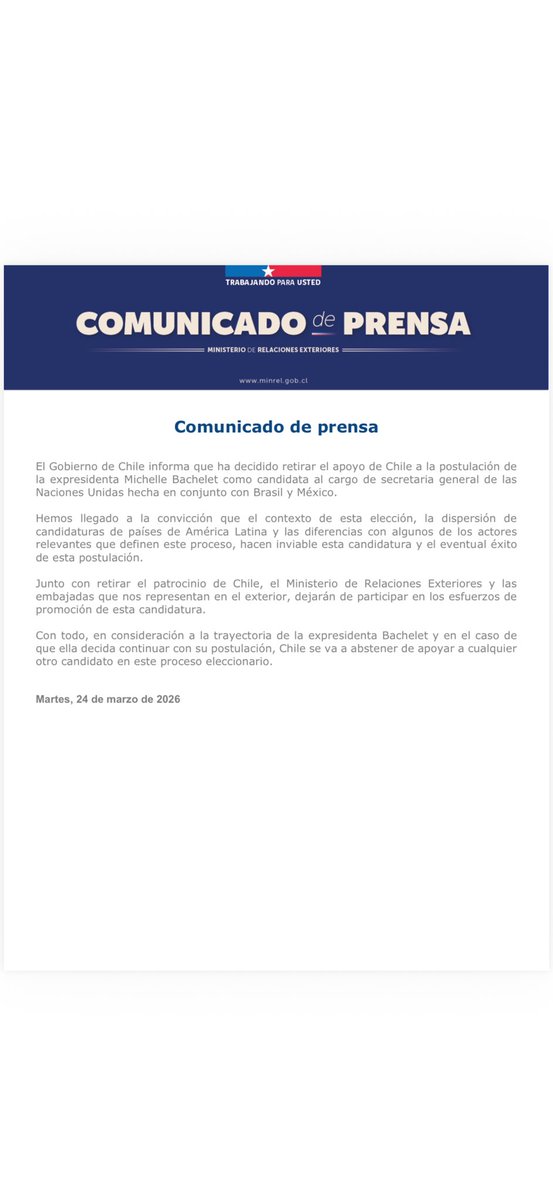 Mónica Rincón González tweet media