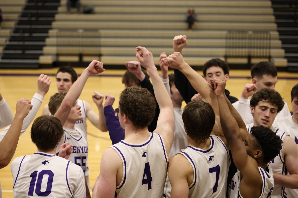 Kenyon Men’s Basketball tweet media