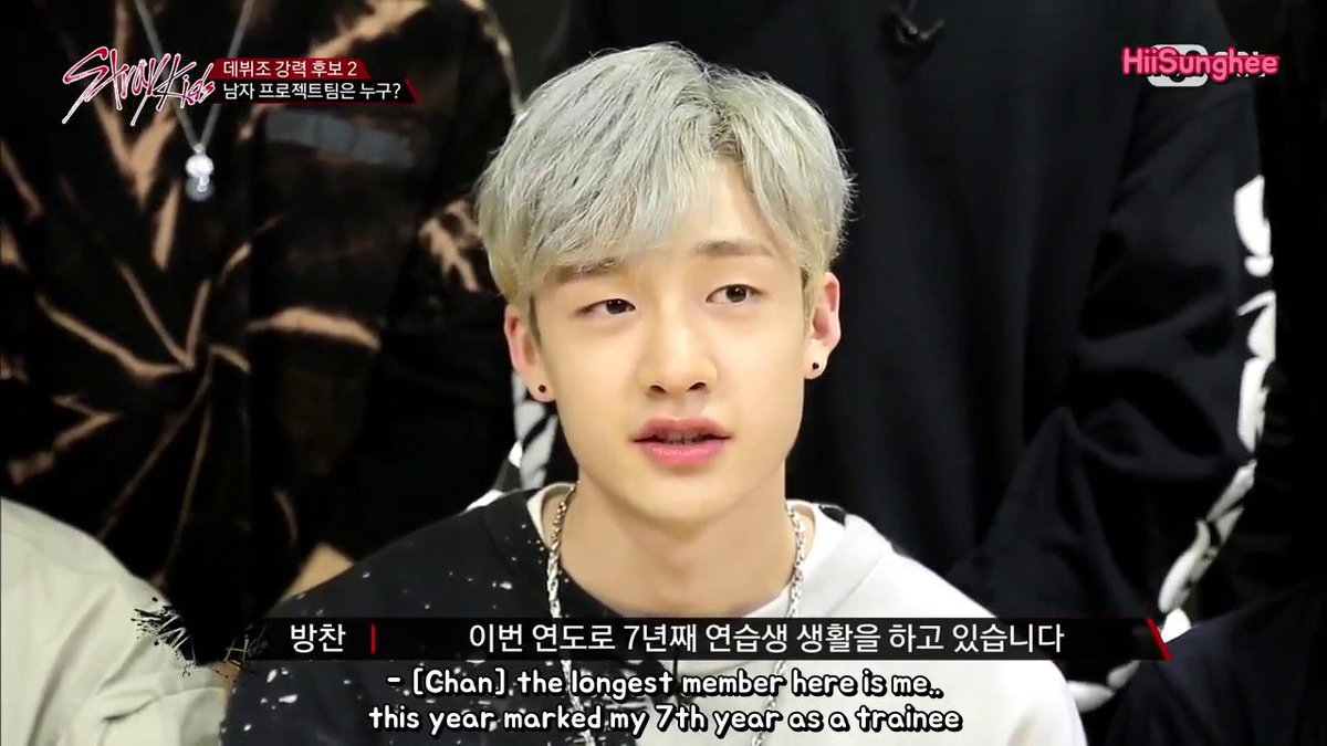 chan has officially been a member of stray kids for longer than he was a trainee… thank you my lil guy, without you none of this would have been possible… so proud of you 🥹