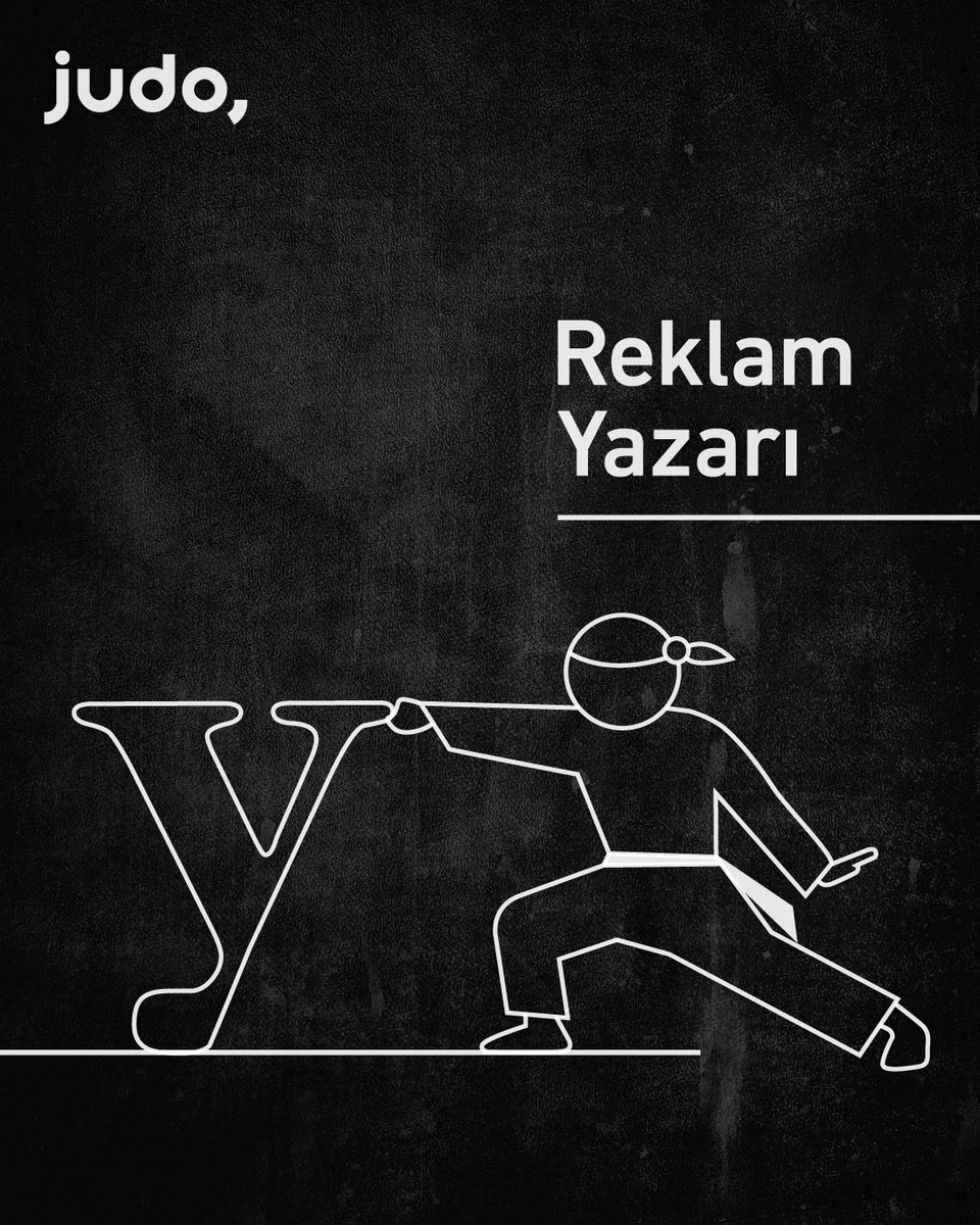 Reklam Yazarı Arıyoruz

Judo bünyesinde görevlendirilmek üzere, yaratıcı ekipte yer alacak Reklam Yazarı arıyoruz.

Aranan Nitelikler:
•⁠ ⁠Reklam ajanslarında en az 3 yıl deneyimli,
•⁠ ⁠Fikir geliştirme ve metin yazımı konusunda güçlü,
•⁠ ⁠Dijital mecralara ve güncel