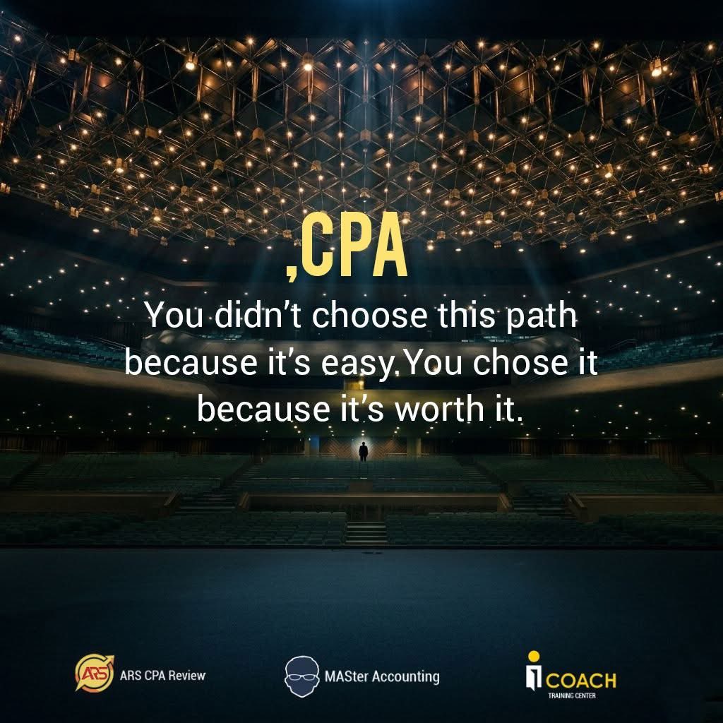 JmanLopo's tweet photo. It’s not easy, but it’s worth every sacrifice.
Keep going, future CPA.
#CPA2026 #FutureCPA #StayStrong #TrustTheProcess #CPAMindset https://t.co/QgaEMP9s2d