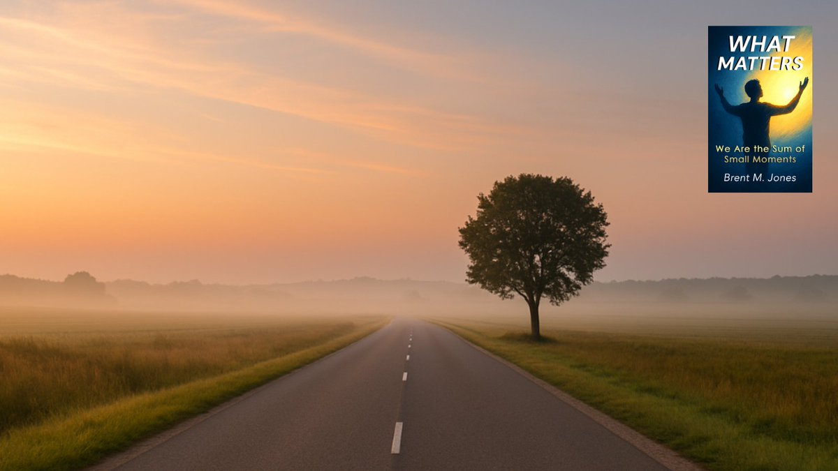 Most of what shapes us doesn’t happen all at once.

It happens quietly—
in small moments we almost overlook.
If you’re in a season of change, this may meet you where you are.

What Matters: We Are the Sum of Small Moments
amazon.com/What-Matters-A…