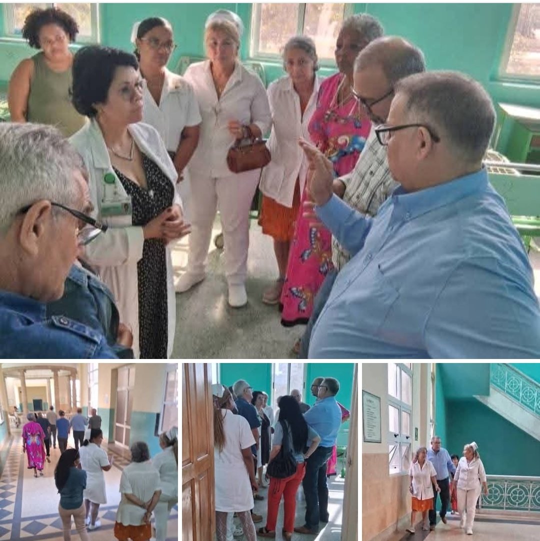 Se realiza visita de Control y Seguimiento a las Estrategias de La Habana en el presente año relacionadas con la atención al PAMI.
Acompañados por el Vicegobernador de La Habana, Dr.C Reinol García Moreiro y el Director General de Salud en la Provincia, Dr. Manuel Rivero Abella,