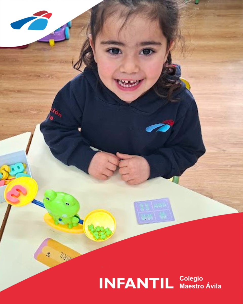 cmaestroavila's tweet photo. ¡Aprender jugando es esencial! 🧸✨ En Infantil, el juego es la forma natural de descubrir el mundo y fortalecer habilidades. 🌍💡

Fomentar el aprendizaje lúdico es sembrar curiosidad y amor por aprender desde el primer día. 🌱🧒👧

#Infantil #AprenderJugando #somoseducere https://t.co/AKr0qknQxJ