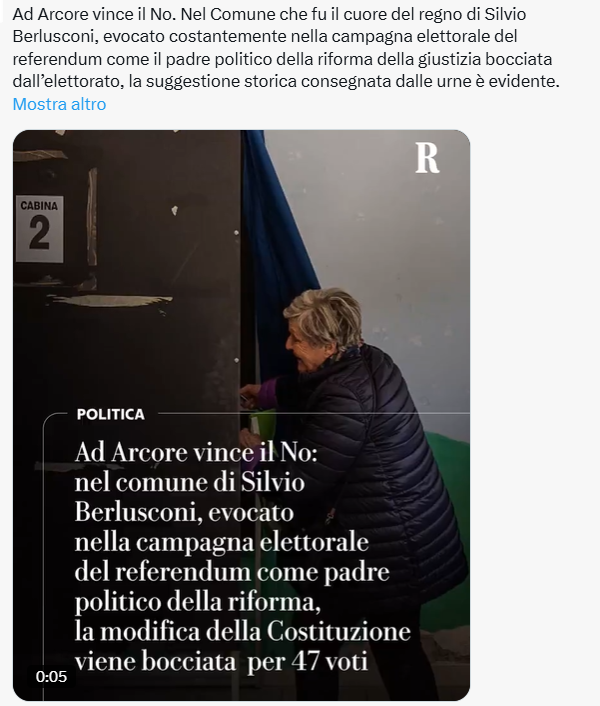 BlobRai3's tweet image. "NEMO PROFETA IN PATRIA?!?"
#blob ore 20 Rai3