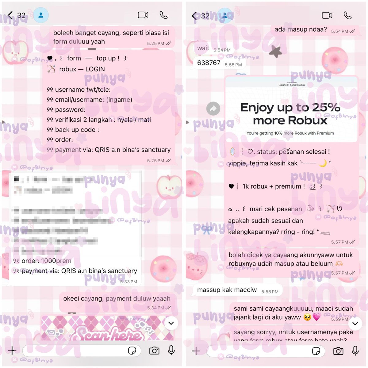 BiNA — top up & joki games 🪽@ after DM tweet media