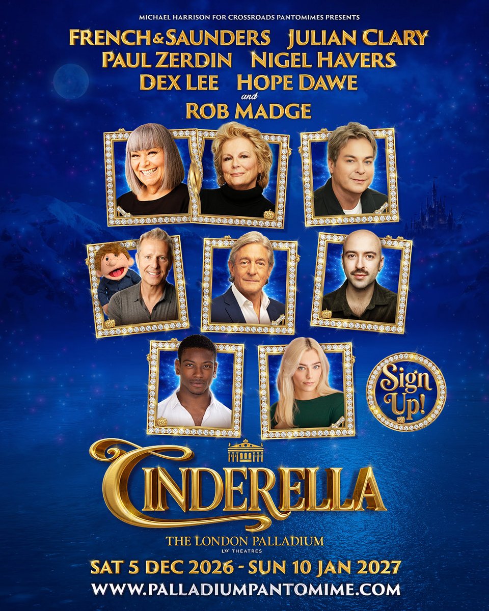 The London Palladium Pantomime tweet media