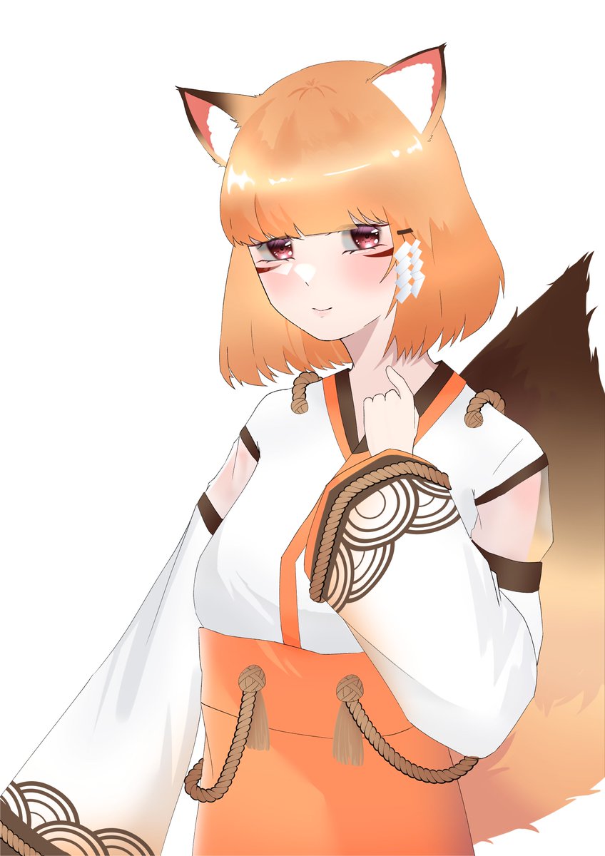 Late posting (again) ദ്ദി ˉ͈̀꒳ˉ͈́ )✧
Drew <a href="/BorgarFoxInari/">INANA 🦊</a>  ( ˶˘ ³˘)♡
I really like how my style is changing! 
Can't wait to improve some more in future works 
(„• ֊ •„)੭