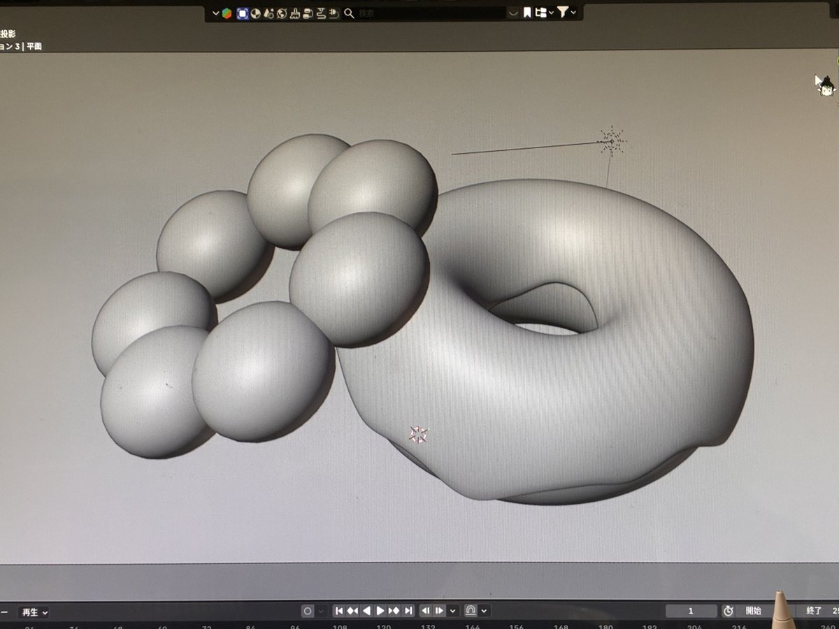 ルイ@ blender初心者 tweet media