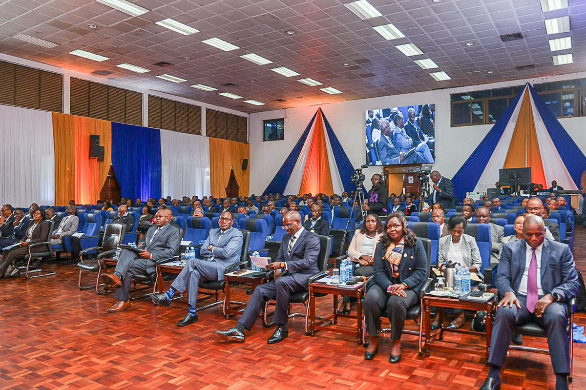 DrChrisKiptoo's tweet photo. As we continue to implement reforms and mobilize investments through initiatives such as the National Infrastructure Fund and the deepening of our capital markets, research and evidence-based policy remain key.

I officiated the launch of the inaugural Central Bank of Kenya Working Paper Series (CBK-WPS) at the CBK Institute of Monetary Studies in Ruaraka, Nairobi, marking a significant milestone that strengthens the link between research, policy, and informed decision-making across the public sector.

This initiative comes at a pivotal moment as we advance the implementation of the Fourth Medium Term Plan under Vision 2030, and as the CBK commemorates its CBK@60 anniversary, in line with its aspiration to become a world-class, modern central bank.

I commend the CBK under the leadership of Governor Dr. Kamau Thugge, together with Deputy Governors Dr. Susan Koech and Mr. Gerald Nyaoma, for authoring the inaugural paper titled “Exchange Rate Vulnerability in African Economies: Recent Experience and Lessons from Kenya.” 

This will enrich our national policy discourse and further strengthen coordination between fiscal and monetary policy.

@CBKKenya @KeTreasury