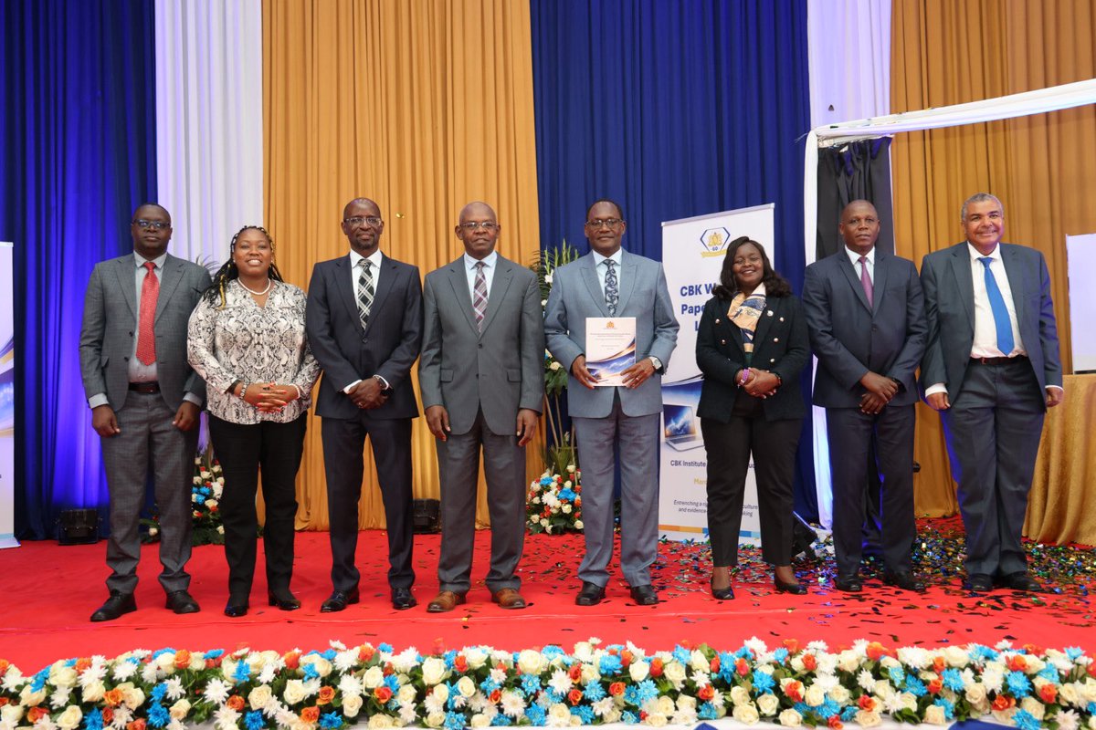 DrChrisKiptoo's tweet photo. As we continue to implement reforms and mobilize investments through initiatives such as the National Infrastructure Fund and the deepening of our capital markets, research and evidence-based policy remain key.

I officiated the launch of the inaugural Central Bank of Kenya Working Paper Series (CBK-WPS) at the CBK Institute of Monetary Studies in Ruaraka, Nairobi, marking a significant milestone that strengthens the link between research, policy, and informed decision-making across the public sector.

This initiative comes at a pivotal moment as we advance the implementation of the Fourth Medium Term Plan under Vision 2030, and as the CBK commemorates its CBK@60 anniversary, in line with its aspiration to become a world-class, modern central bank.

I commend the CBK under the leadership of Governor Dr. Kamau Thugge, together with Deputy Governors Dr. Susan Koech and Mr. Gerald Nyaoma, for authoring the inaugural paper titled “Exchange Rate Vulnerability in African Economies: Recent Experience and Lessons from Kenya.” 

This will enrich our national policy discourse and further strengthen coordination between fiscal and monetary policy.

@CBKKenya @KeTreasury