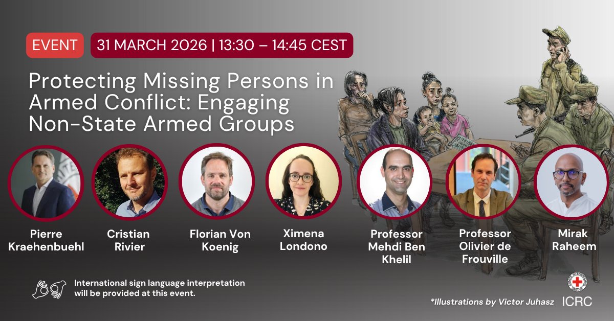 ICRC Law & Policy Outreach tweet media