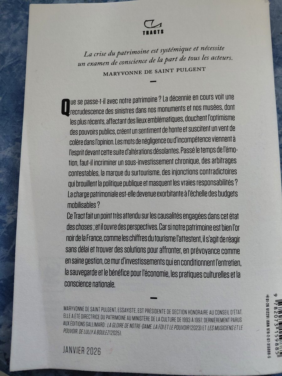 Un état des lieux sans concession,
Des réflexions
Et des pistes d’amélioration.
Court (60 p.) mais dense et argumenté (qualitatif et quantitatif).
À lire.
<a href="/Gallimard/">Gallimard</a>