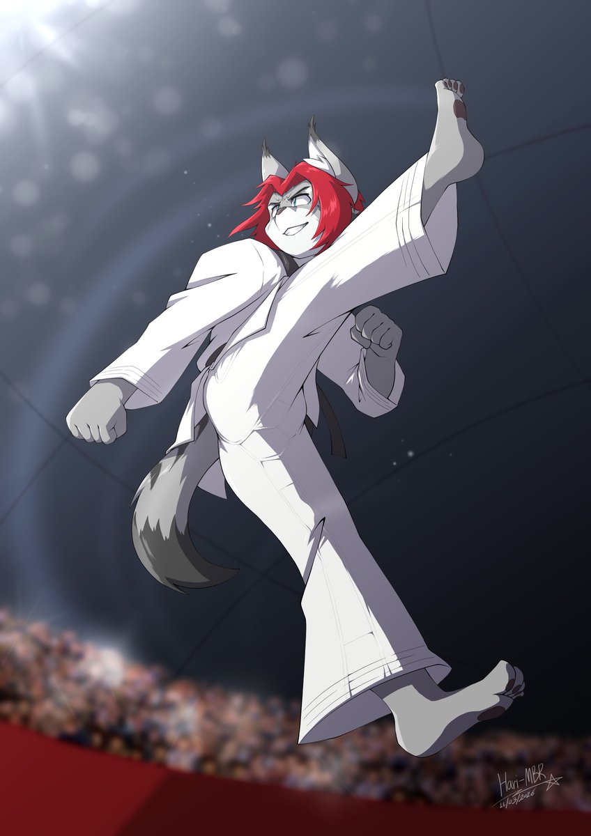Hari MiddleBlueRabbit (Commission Open) tweet media