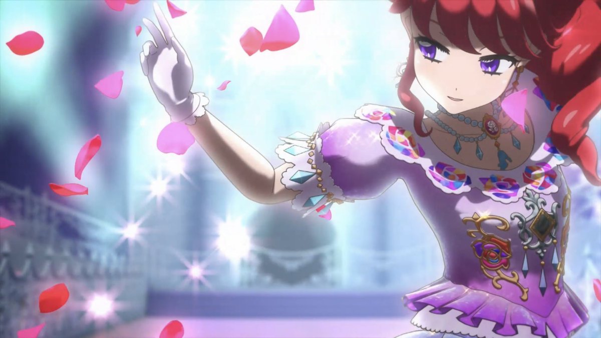 珠璃ちゃんのローズガラスプリンセスコーデ！Passion flower !

珠璃ちゃん本当に中学1年生？と思わせる程セクシー！！

つい先日の現実のライブでも初披露されて見ることができたローズガラスプリンセスコーデ！
あのライブに感謝！！！
#aikatsu