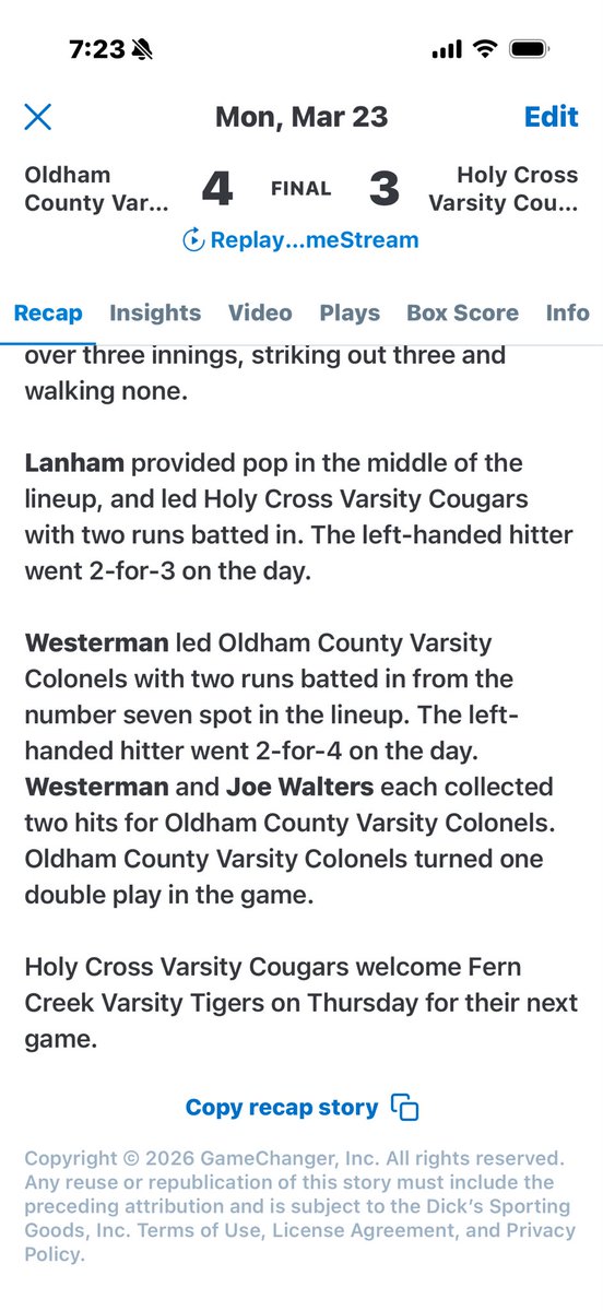 Holy Cross Baseball tweet media