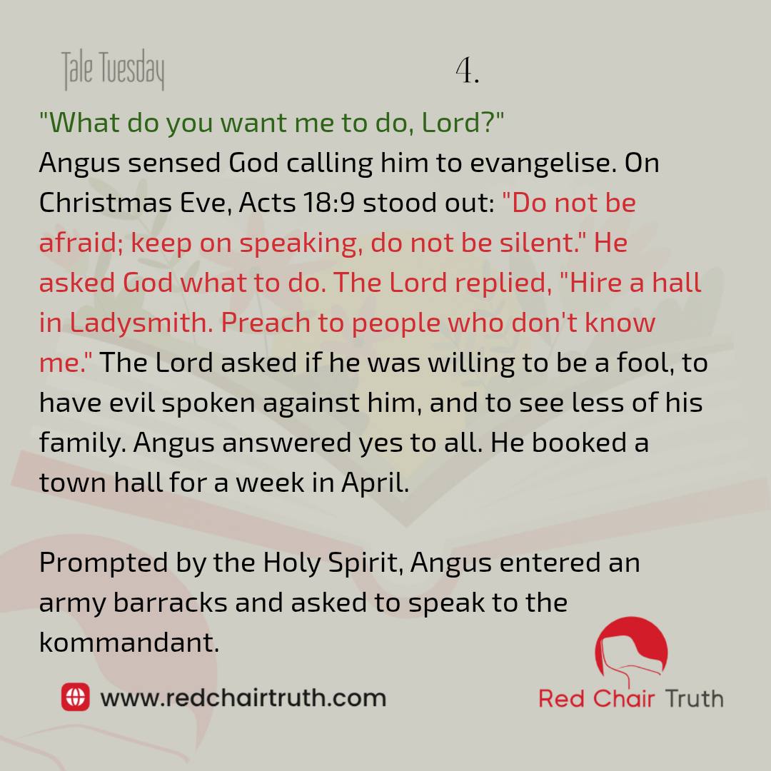 redchairtruth1's tweet image. #RedChairTruth #TaleTuesday #Faith #RCT #AngusBuchan #ItaUdoh