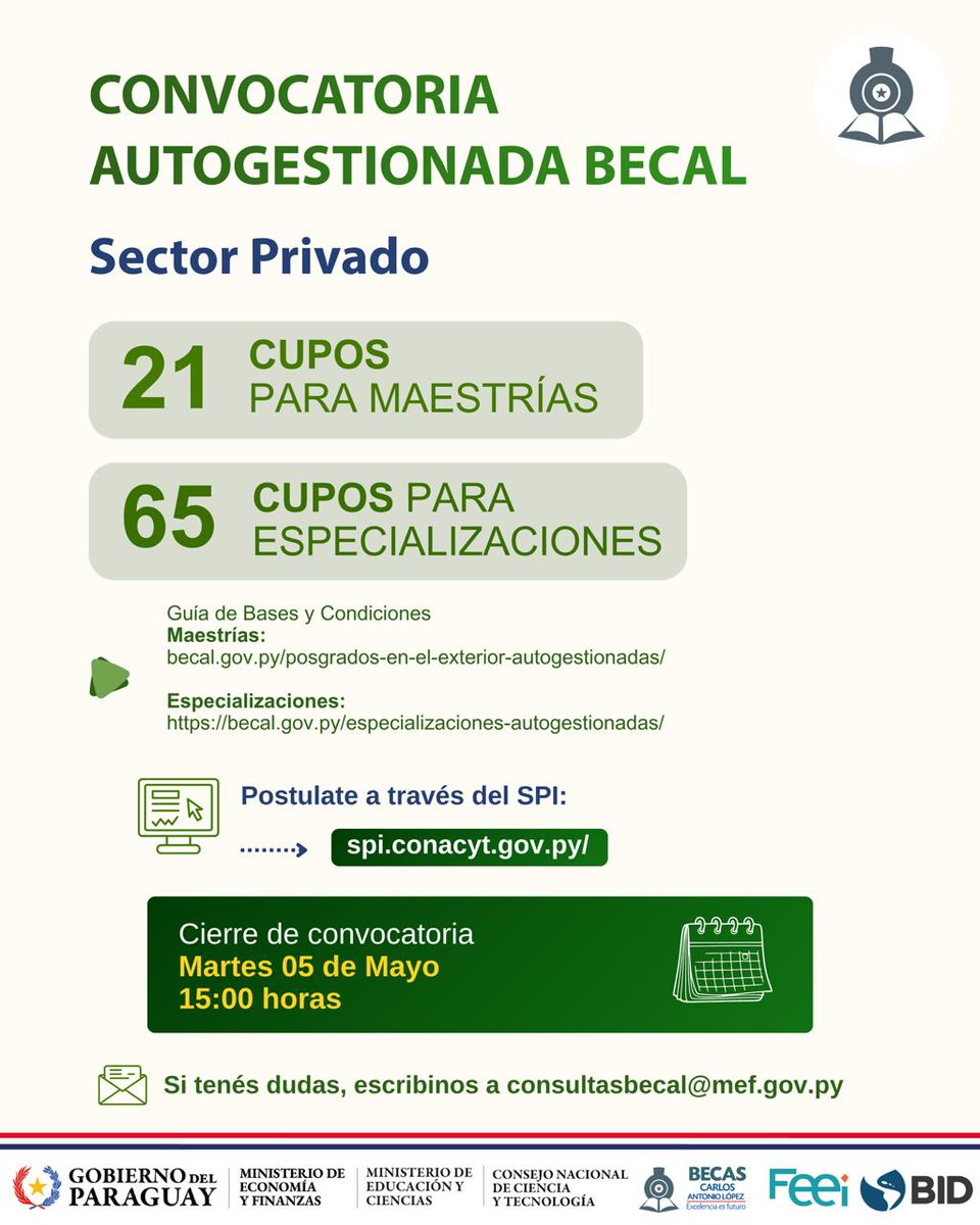 BECAL Paraguay tweet media