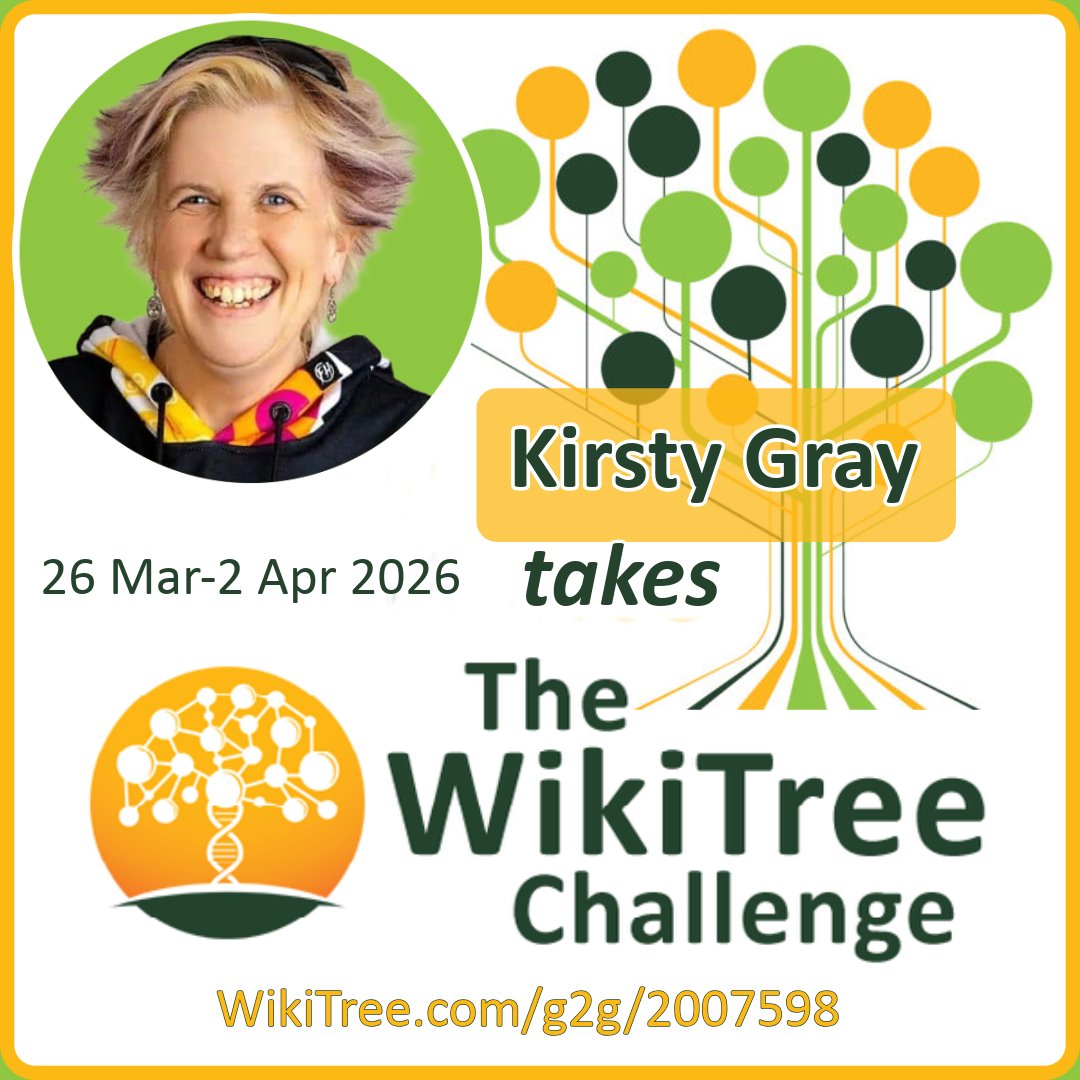 WikiTree Challenge tweet media