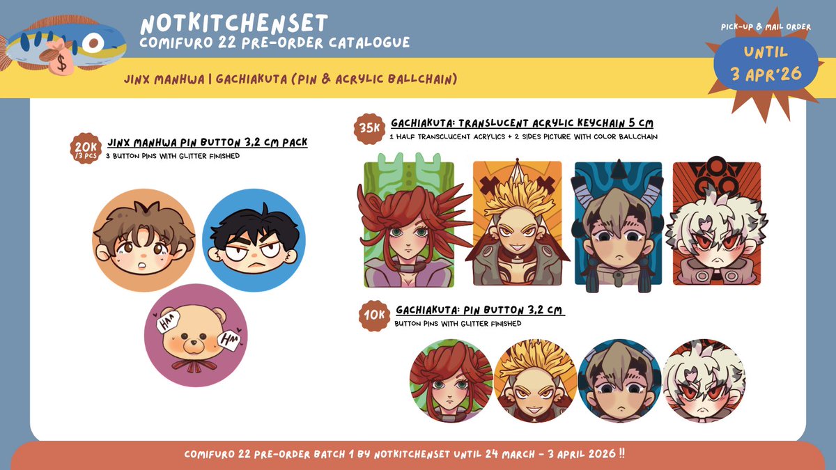 kichan | OPEN PO CF22 👀☀️ tweet media