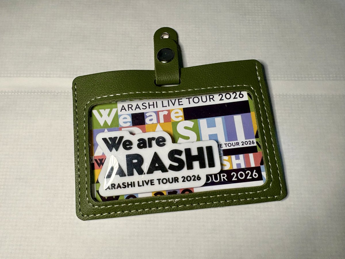 嵐　TOUR 2026 ポーチ・フォンタブ・コースター　3点セット 嵐 TOUR 2026 ポーチ・フォンタブ・コースター 3点セット 嵐 We are