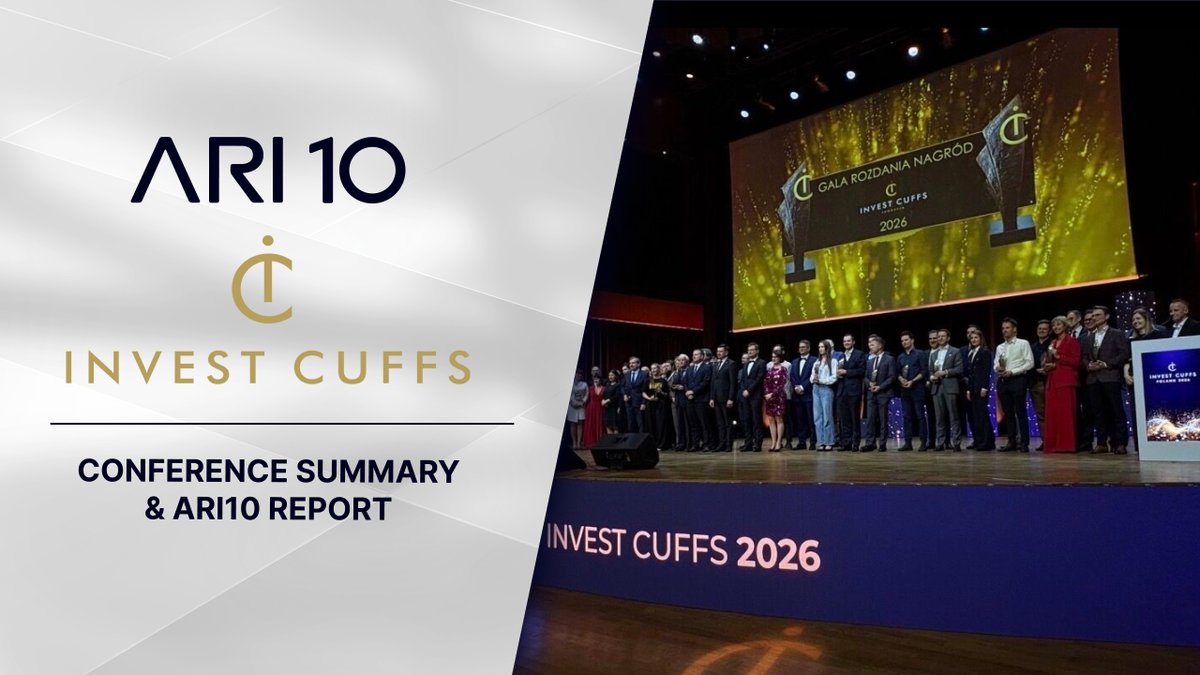 ari10com's tweet photo. ARI10 at @InvestCuffs 2026 was incredible. We networked with investors and shared Key Insights on cryptocurrency adoption across Europe.

Did you know that over 56% of Europeans see lack of regulation as a threat to the market, yet over 60% of active investors rate the market as safe? What's driving this paradox?

The full ARI10 Report: Cryptocurrency Adoption in Europe 2026 is coming soon. Register your interest below and read the Key Insights right now 👇