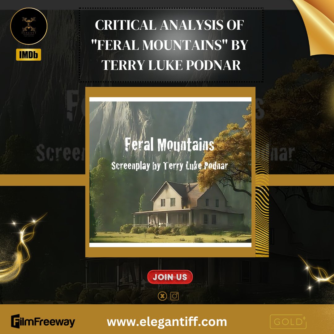 elegantiff's tweet photo. Dive deep into the gripping world of Feral Mountains —This latest critic’s analysis unpacks the narrative layers, character arcs, and cinematic potential behind Terry Luke Podnar’s compelling screenplay.

🔗 Read the full analysis:

https://t.co/ivdRnhVd8p https://t.co/sUCiwYSrQT