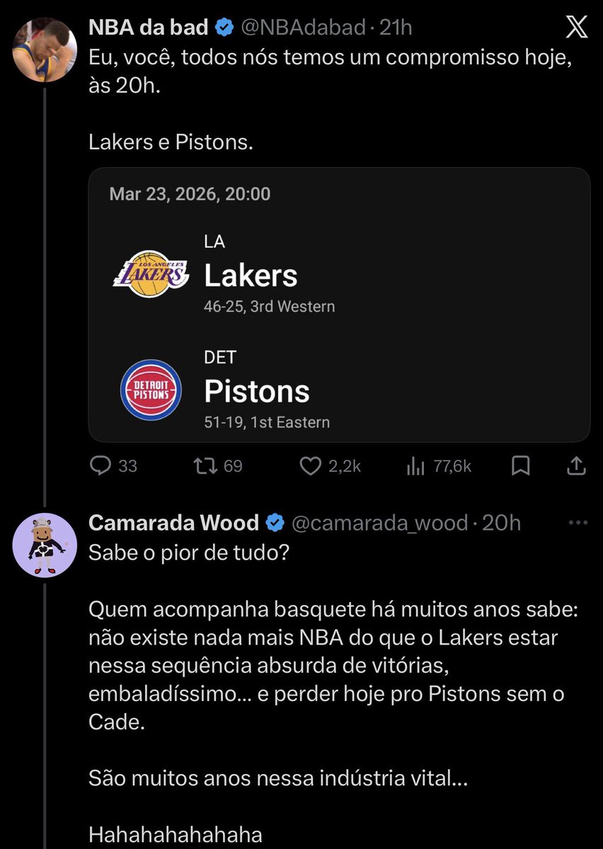 Camarada Wood tweet media