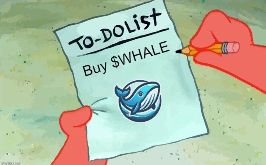 CryptoDoDo8376's tweet photo. @Bluewhale1billy $whale 🐳 https://t.co/ywtVYQojGf
