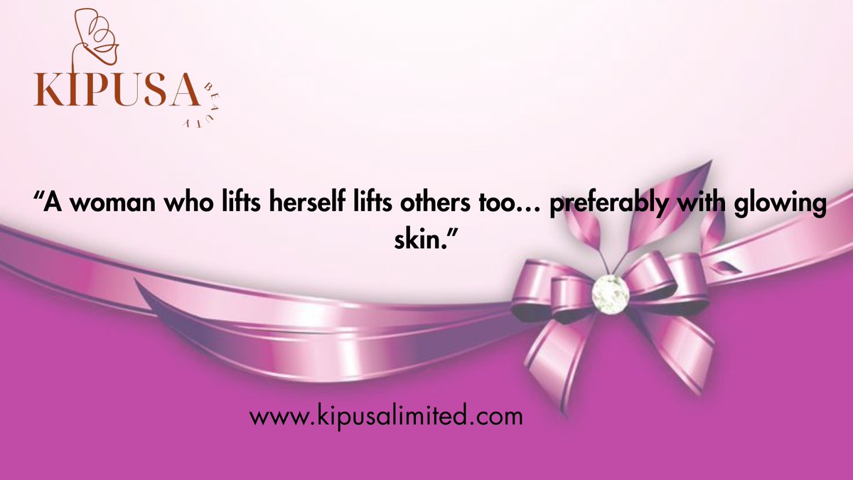 BeautyKipusa's tweet image. She’s beauty, she’s grace… she forgot nothing in her routine 😍
That’s discipline!
Glow like you mean it 💅🏽✨
Because this month (and every month) is yours.
#WomensMonth #BeautyRoutine #GlowUp #KipusaBeauty