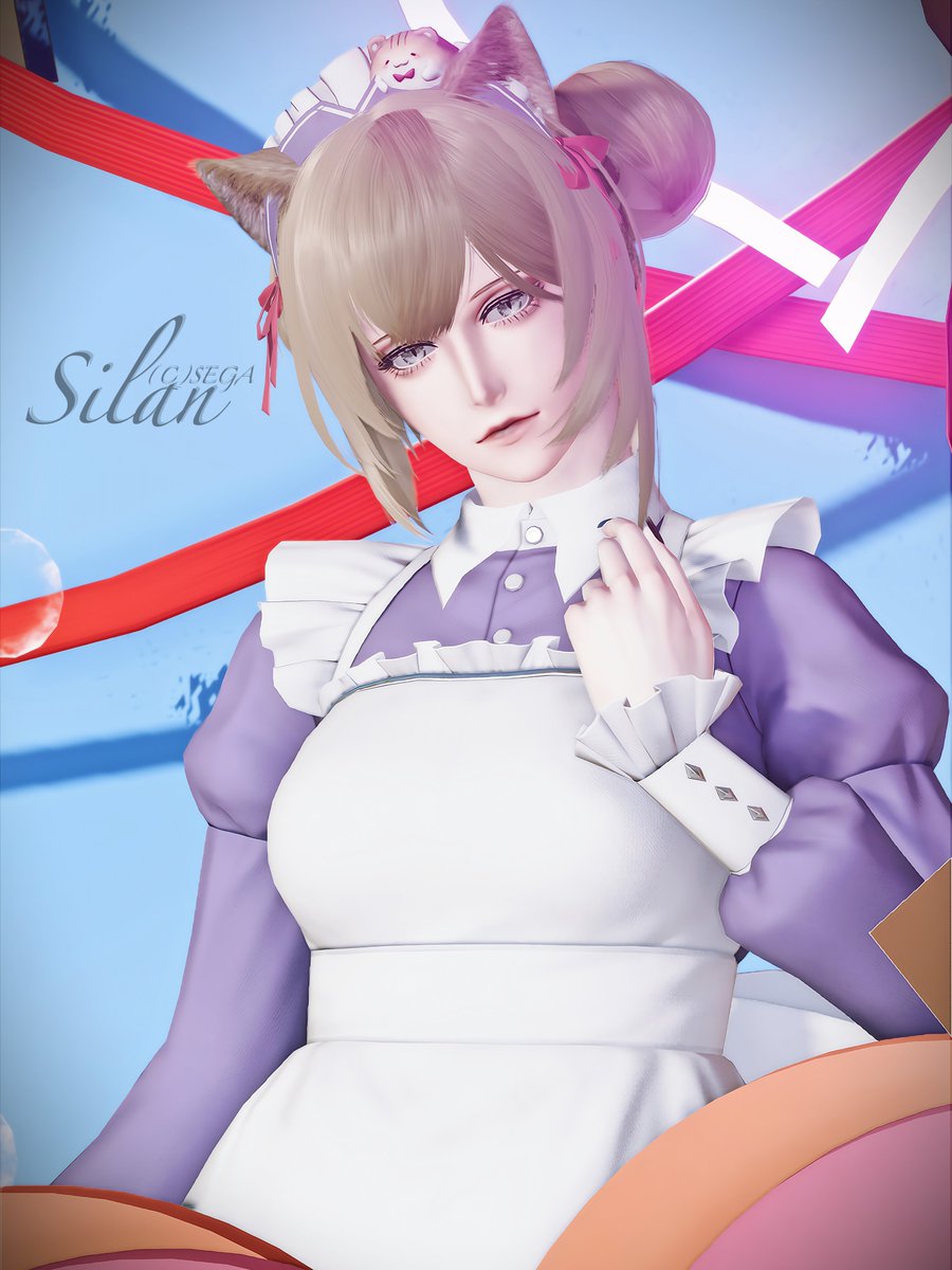 SilanNEKI's tweet photo. メイドさん一丁あがりぃ！
#メンテの日じゃないけどssを貼る 
#メンテの日なのでssを貼る 
#PSO2NGS_SS https://t.co/obEXq04jZC