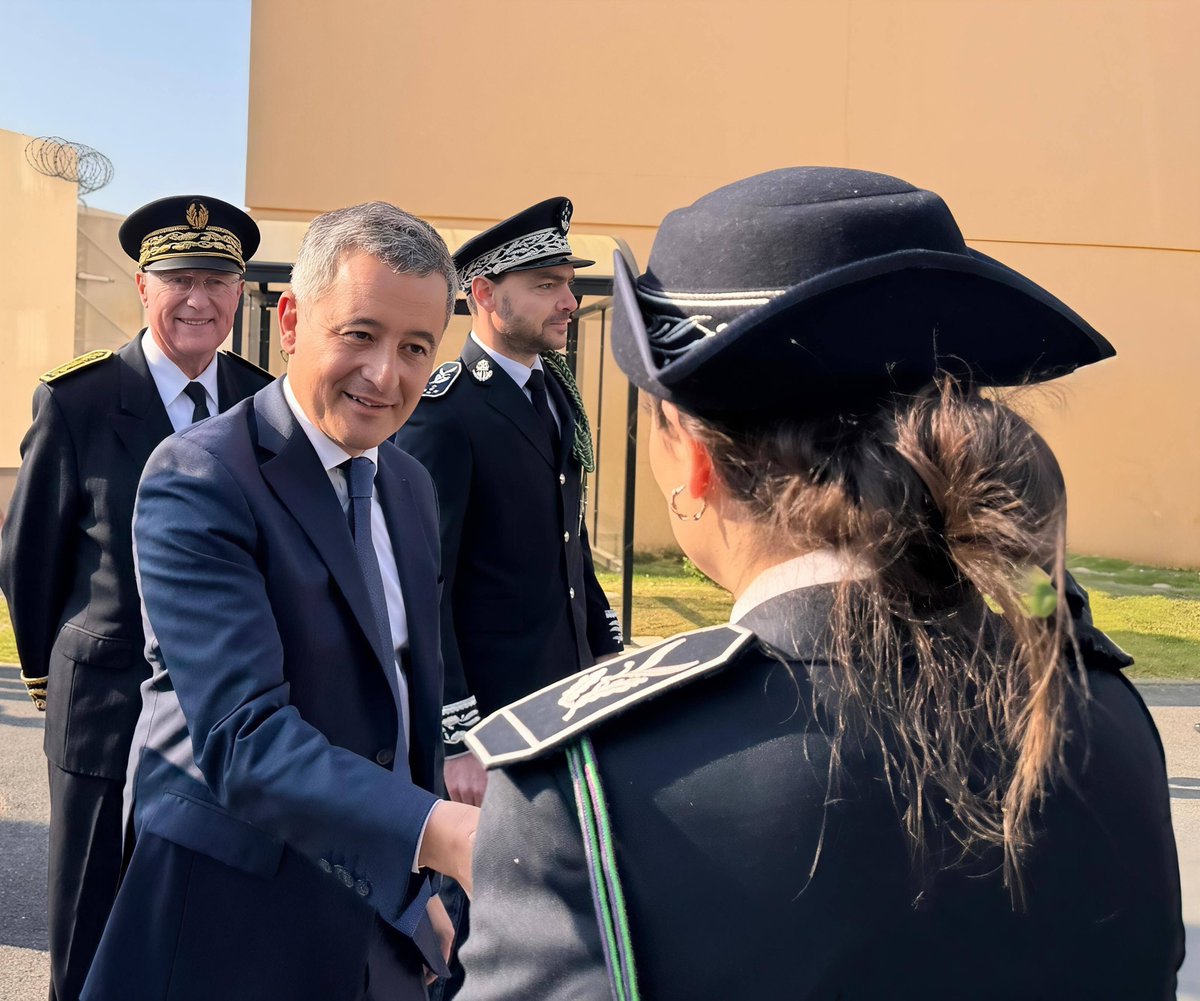 Image de Préfet de Seine-et-Marne - #VisiteOfficielle | Ce 23/03 en #SeineEtMarne, Gérald DARMANIN a lancé les travaux de sécurisation