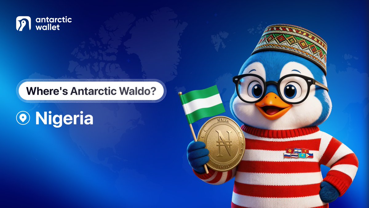 Country where crypto has become a necessity 🇳🇬

With weak banking infrastructure and soaring inflation, over 35% of adults have turned to crypto in Nigeria. It's now part of daily life.

In your opinion, why should Antarctic Wallet enter the Nigerian market?