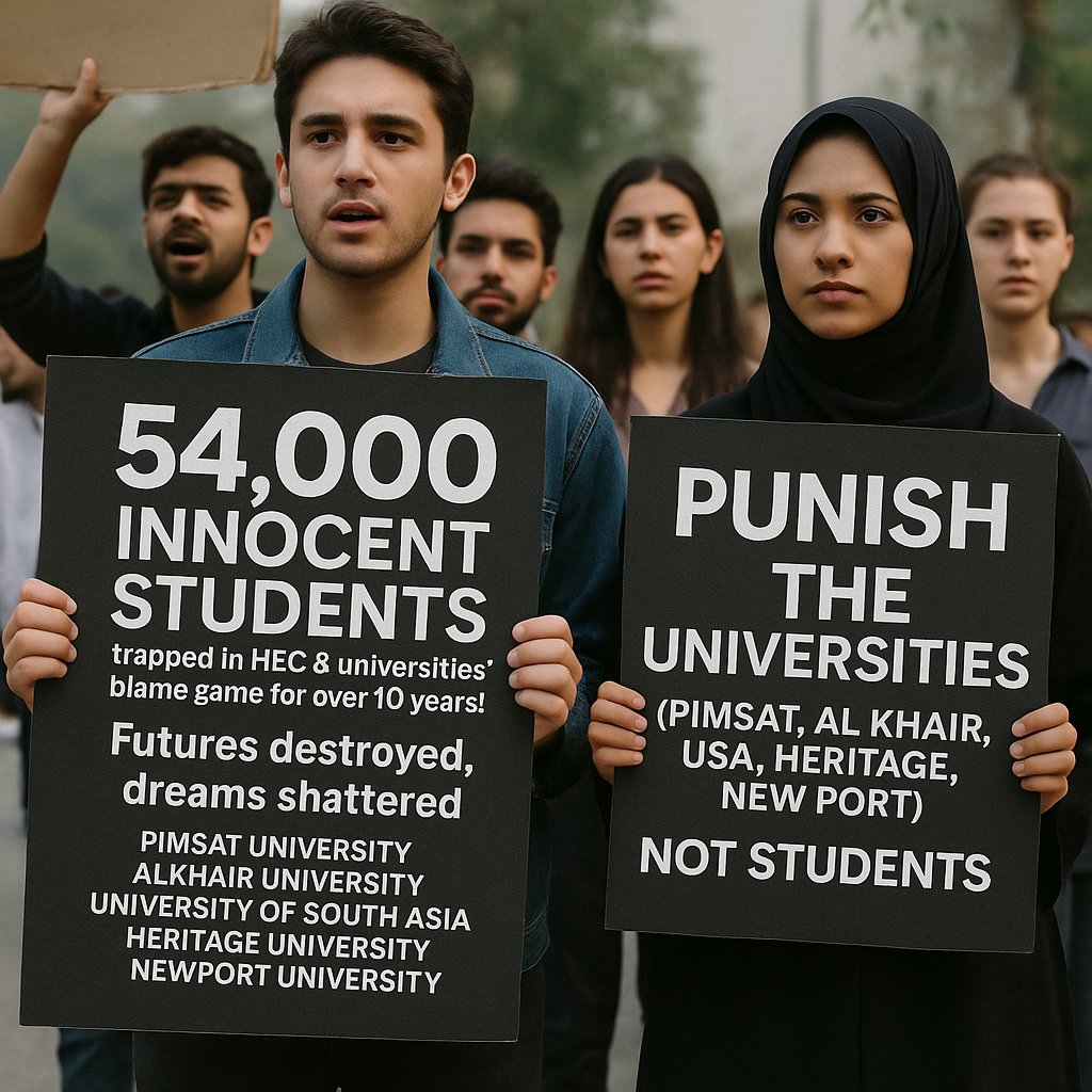 Behind every delayed degree is a dream waiting to be fulfilled. Please help resolve the issue faced by 54,000 students.
#54KStudentsNeedJustice