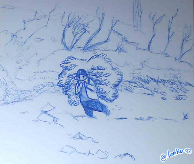sketchonk's tweet image. old bic pen doodles from like 10 years ago
#twitterartist