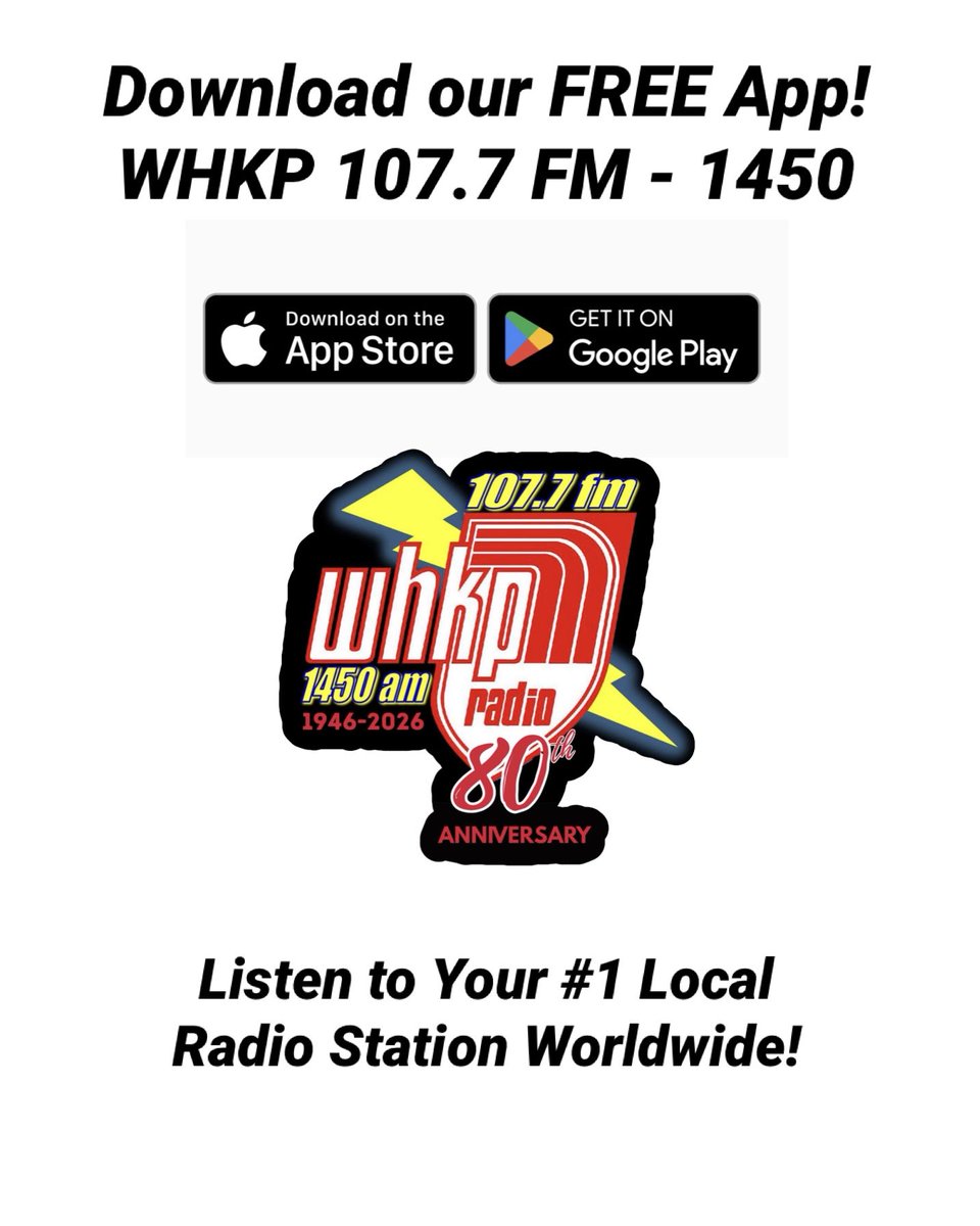 WHKP 1450 AM tweet media