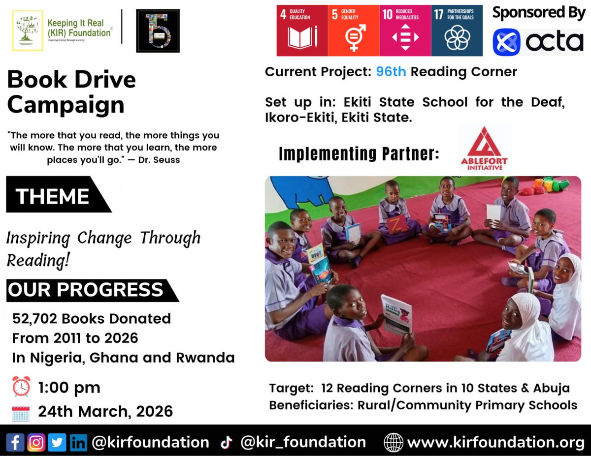 Keeping It Real Foundation tweet media