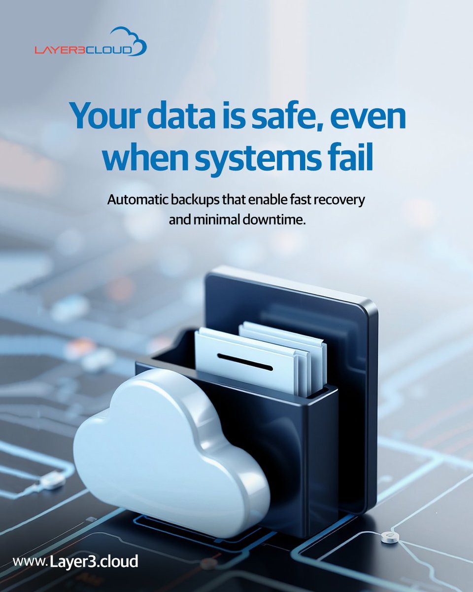 Layer3cloudN's tweet photo. Backup ready when you need it.

#Layer3Cloud https://t.co/XpydtCS8Ps