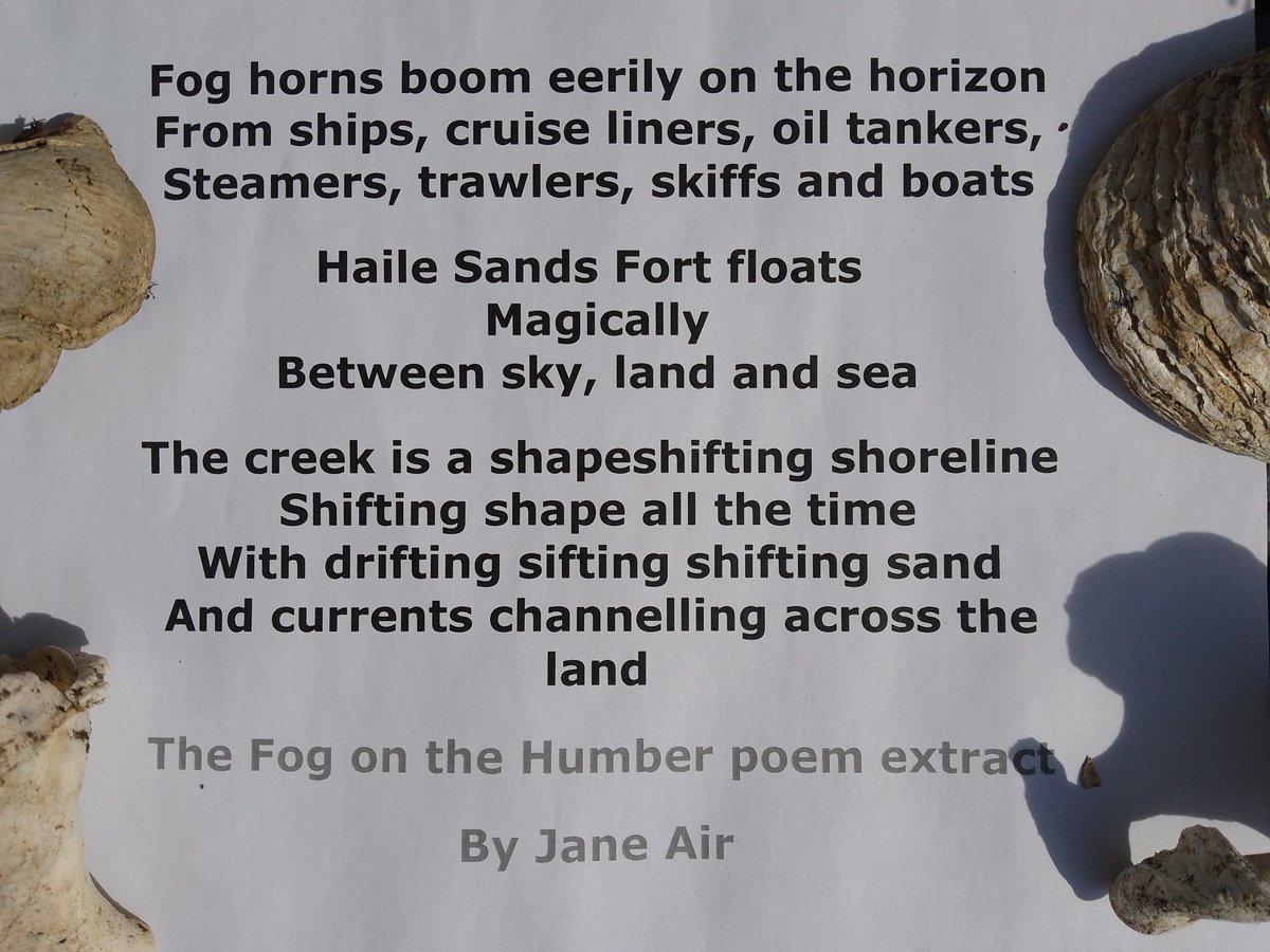Extract from #TheFogontheHumber poem #cleethorpespoem #humberpoem #Janeairpoems