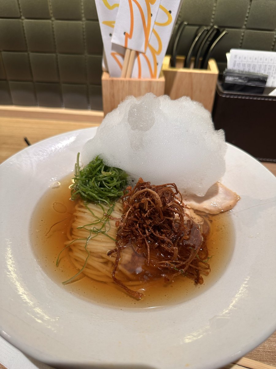 jkttake's tweet photo. 今夜は誕生日の息子のリクエストでスナヤンの柴崎亭で塩煮干しラーメン。 https://t.co/4jvCykQLLn