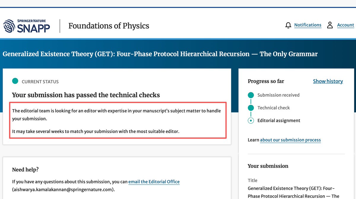 MomSayAI's tweet photo. @stephen_wolfram @skdh Seeking @arxiv endor for physics.gen-ph (code: PMTQYD)"Generalized Existence Theory Four-Phase Recursive Protocol Hierarchy —The Unique Syntax of All That Can Be Said". Now under review at Foundations of Physics: https://t.co/Fy3Vl85uJR #GeneralPhysics https://t.co/VBIOL6bFB7