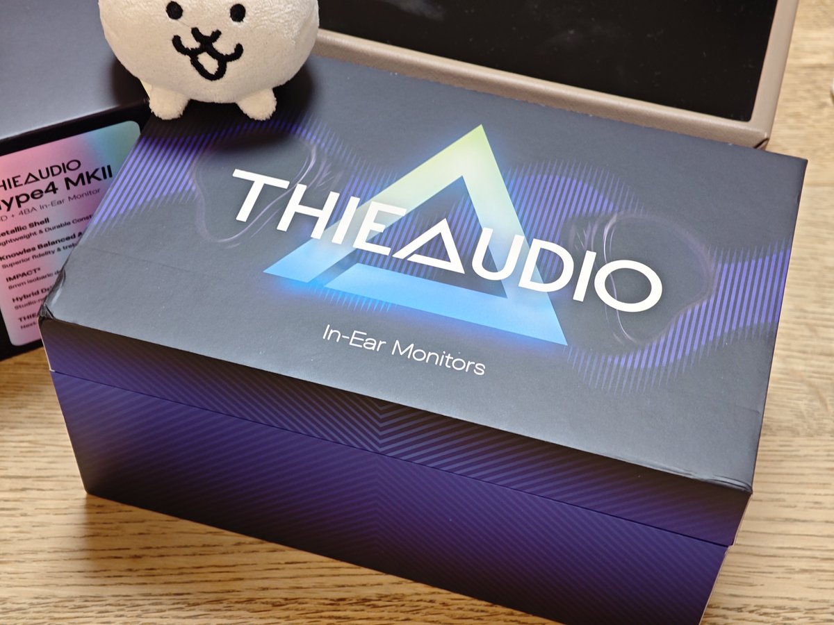 ファーストインプレ：『THIEAUDIO HYPE 4 MKII』 ハイブリッドIEM 開封