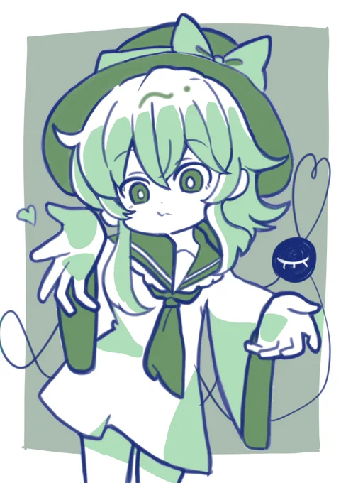こいしちゃん描き