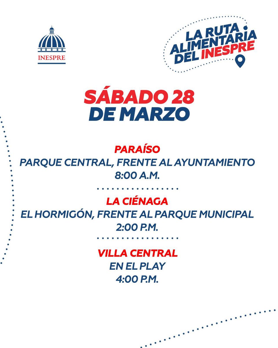 Instituto de Estabilización de Precios (INESPRE) tweet media