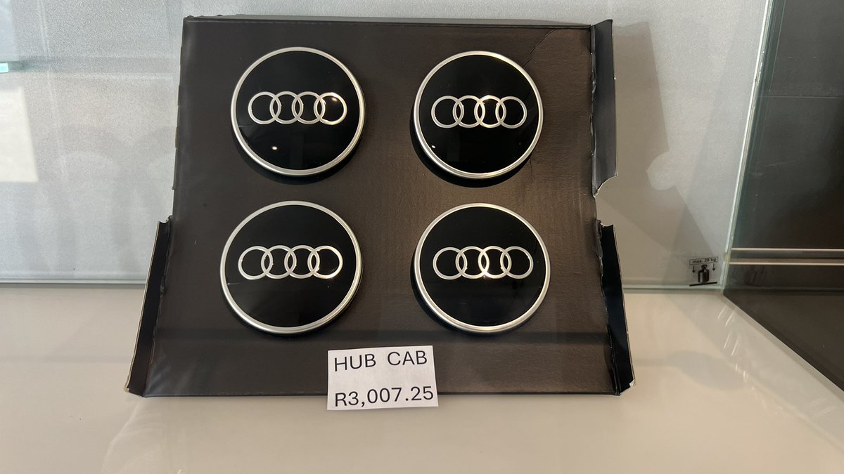 inetmediagroup's tweet photo. Wait wait it auto levels so it remains horizontal 😂😂. Is @AudiOfficial @audisouthafrica absolutely mad. 3k for these? wtf https://t.co/ABQ6LMVJgR